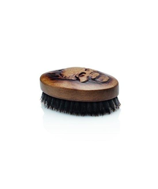 BARBER PRO Skull Oval Palm brush