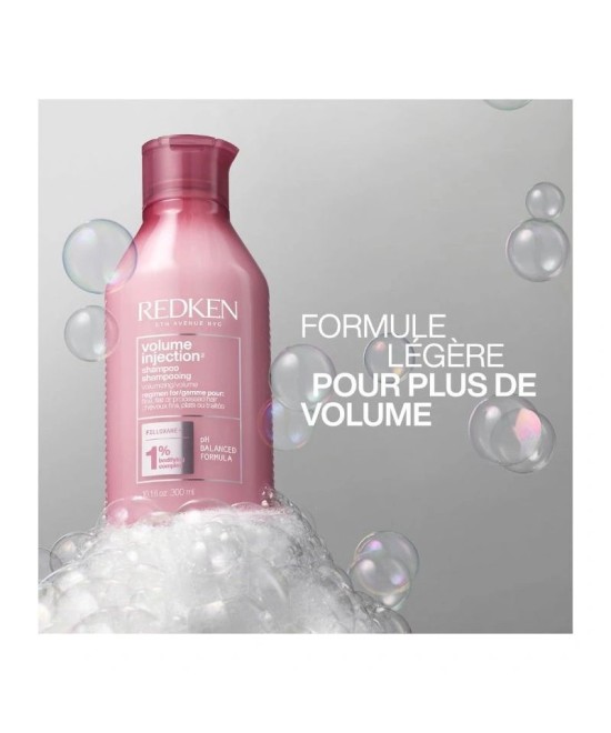 Redken Volume Injection Shampoing - volumisant pour cheveux fins 300ml