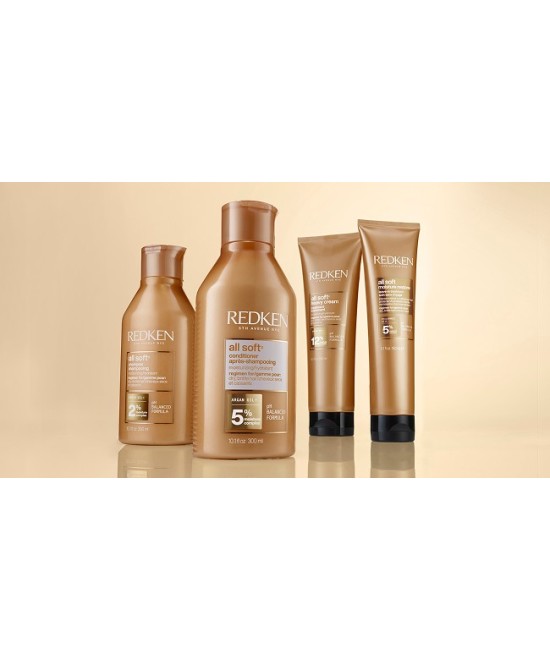 Redken All Soft Shampoing - hydratant  pour cheveux secs 300ml