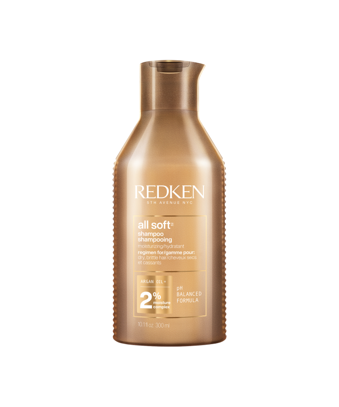 Redken All Soft Shampoing - hydratant  pour cheveux secs 300ml