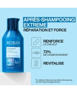 Redken Extreme Après-Shampooing - fortifiant pour Cheveux Abimés 300ml