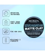 Redken Styling Texture Cire - modelante effet déconstruit 75ml