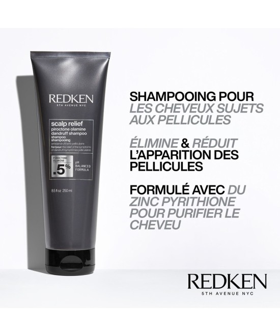 Redken Scalp Relief Dandruf Control - Shampoing Anti-pelliculaire 250ml