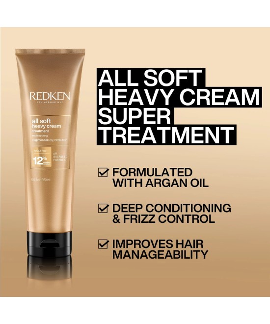 Redken All Soft Masque - hydratant 250ml