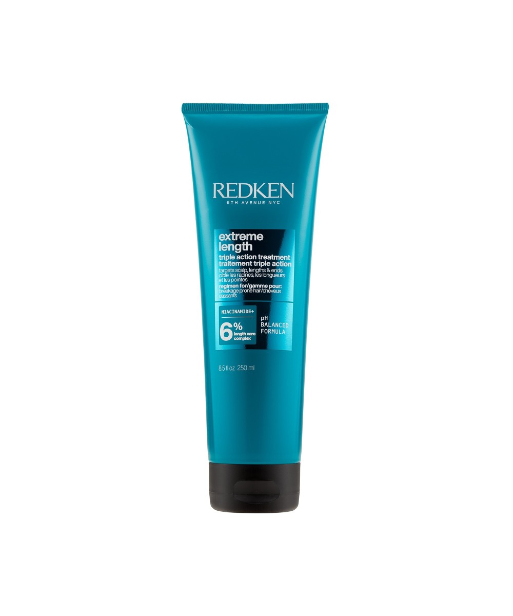 Redken Extreme Lenght Masque - triple action fortifiant pour cheveux à la recherche de longueur 250ml