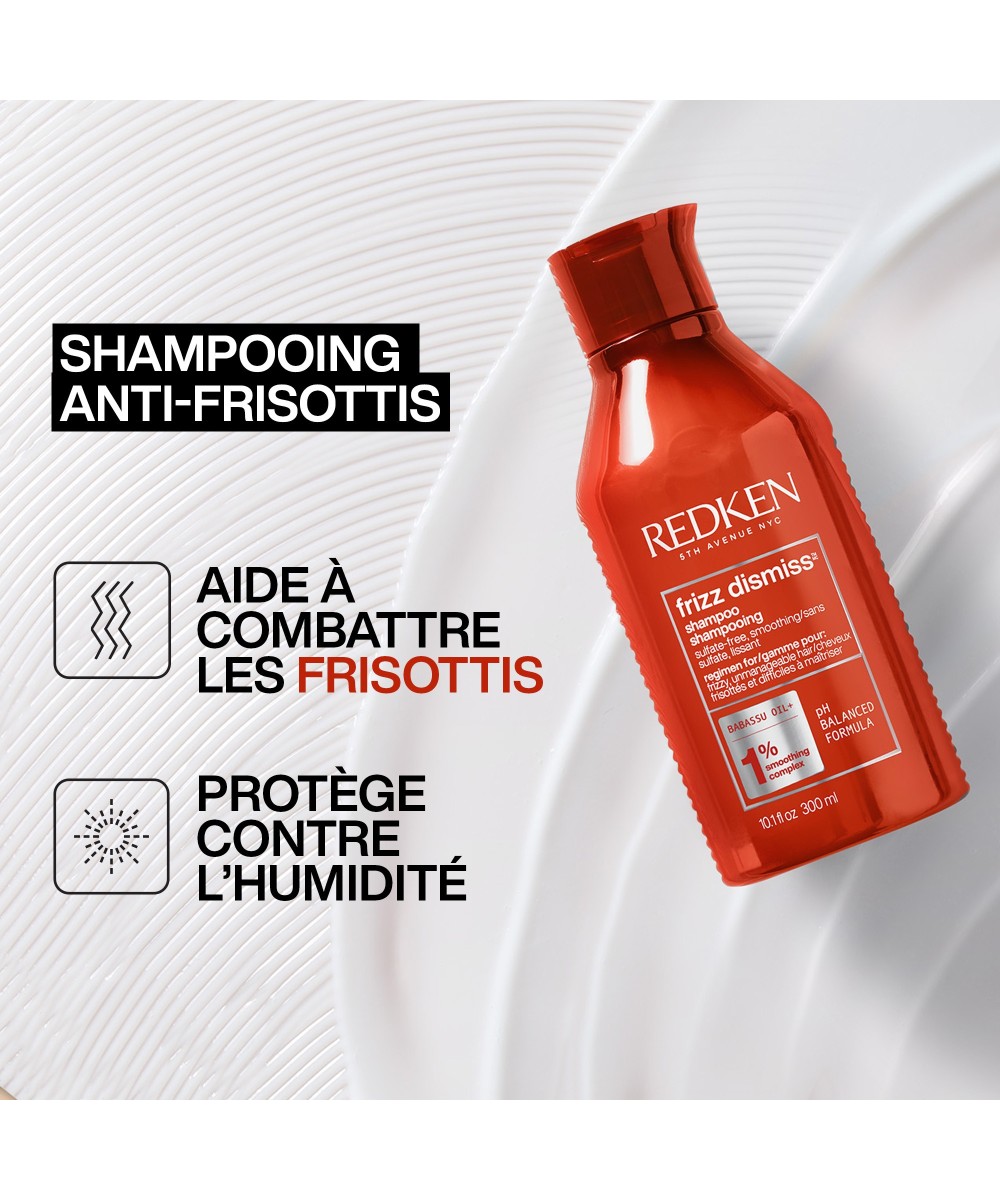 Redken Frizz Dismiss Shampoing - Anti-Frisottis 300ml
