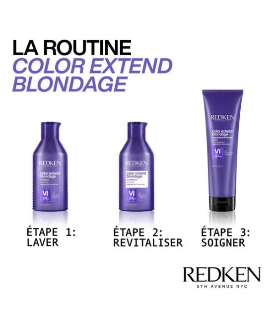 Redken Color Extend Blondage Après-shampoing - violet neutralisant pour cheveux blond 300ml