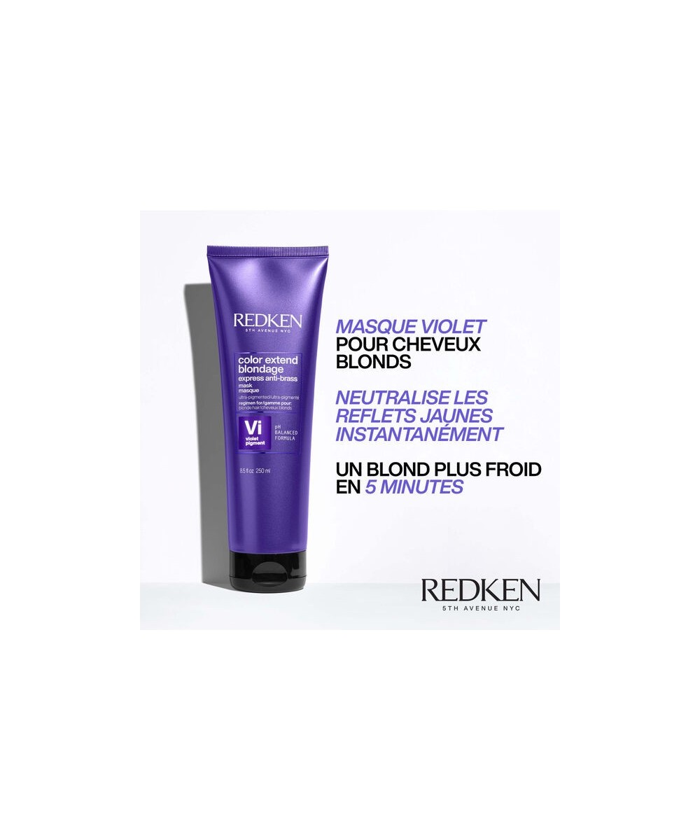 Redken Color Extend Blondage Masque - violet neutralisant pour cheveux blond 250ml