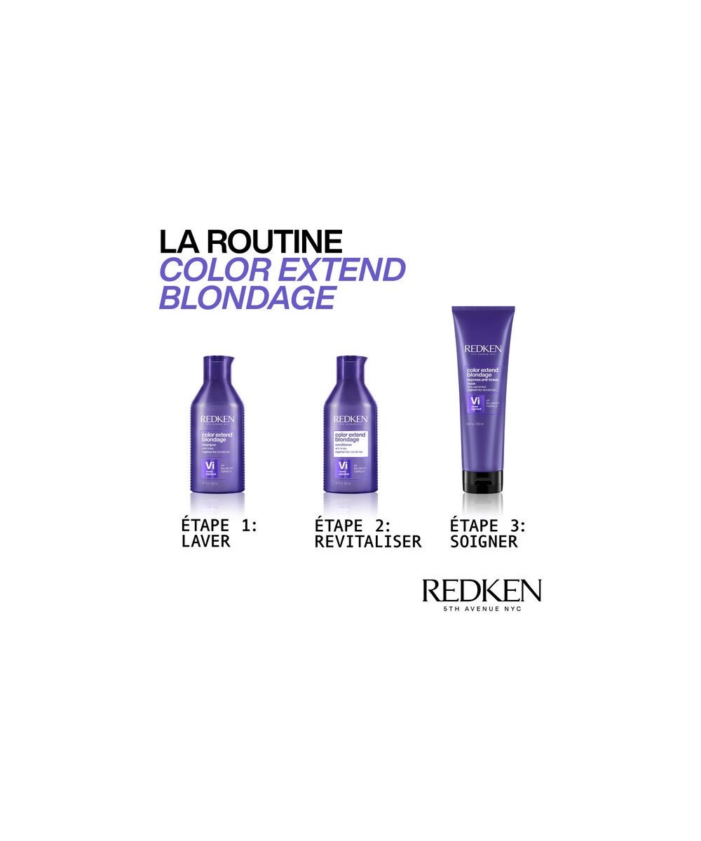 Redken Color Extend Blondage Masque - violet neutralisant pour cheveux blond 250ml