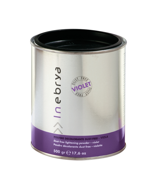 INEBRYA BLEACHING  POUDRE DÉCOLORANTE DUST FREE VIOLETTE 500 GR Produit pour cheveux