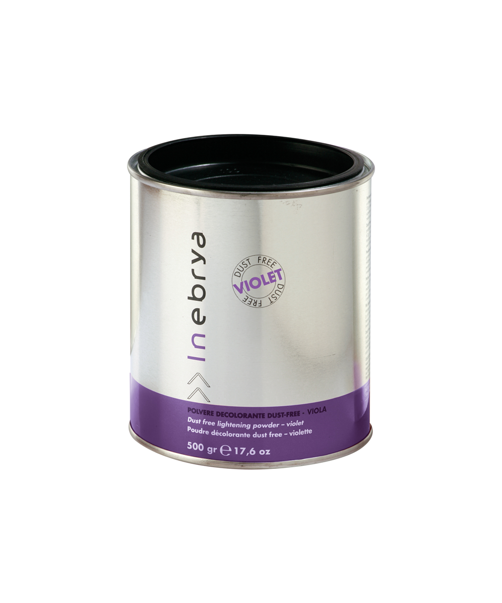 INEBRYA BLEACHING  POUDRE DÉCOLORANTE DUST FREE VIOLETTE 500 GR Produit pour cheveux