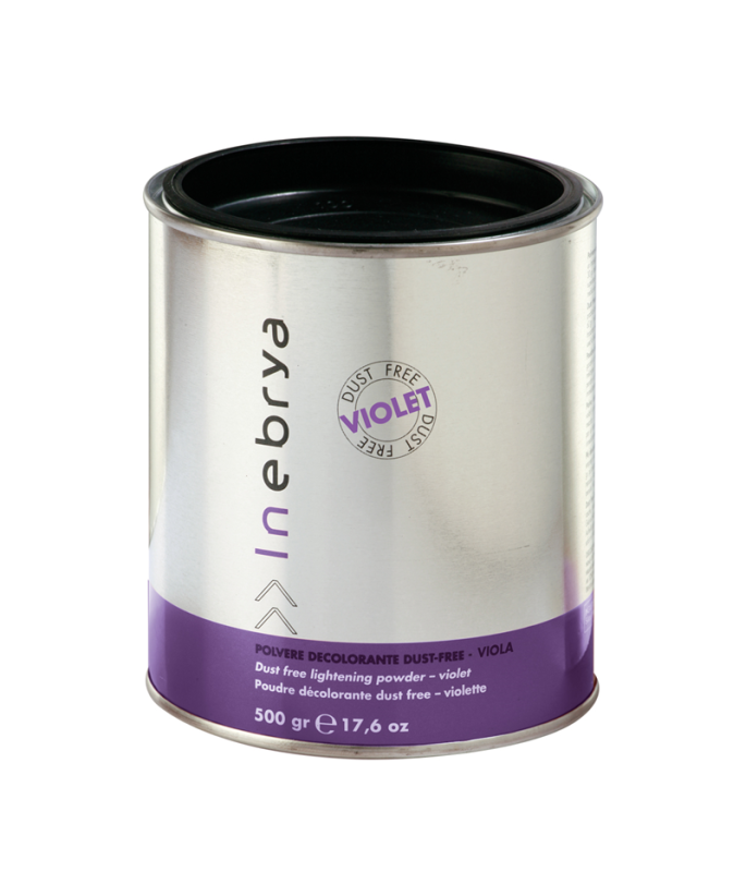 INEBRYA BLEACHING  POUDRE DÉCOLORANTE DUST FREE VIOLETTE 500 GR Produit pour cheveux