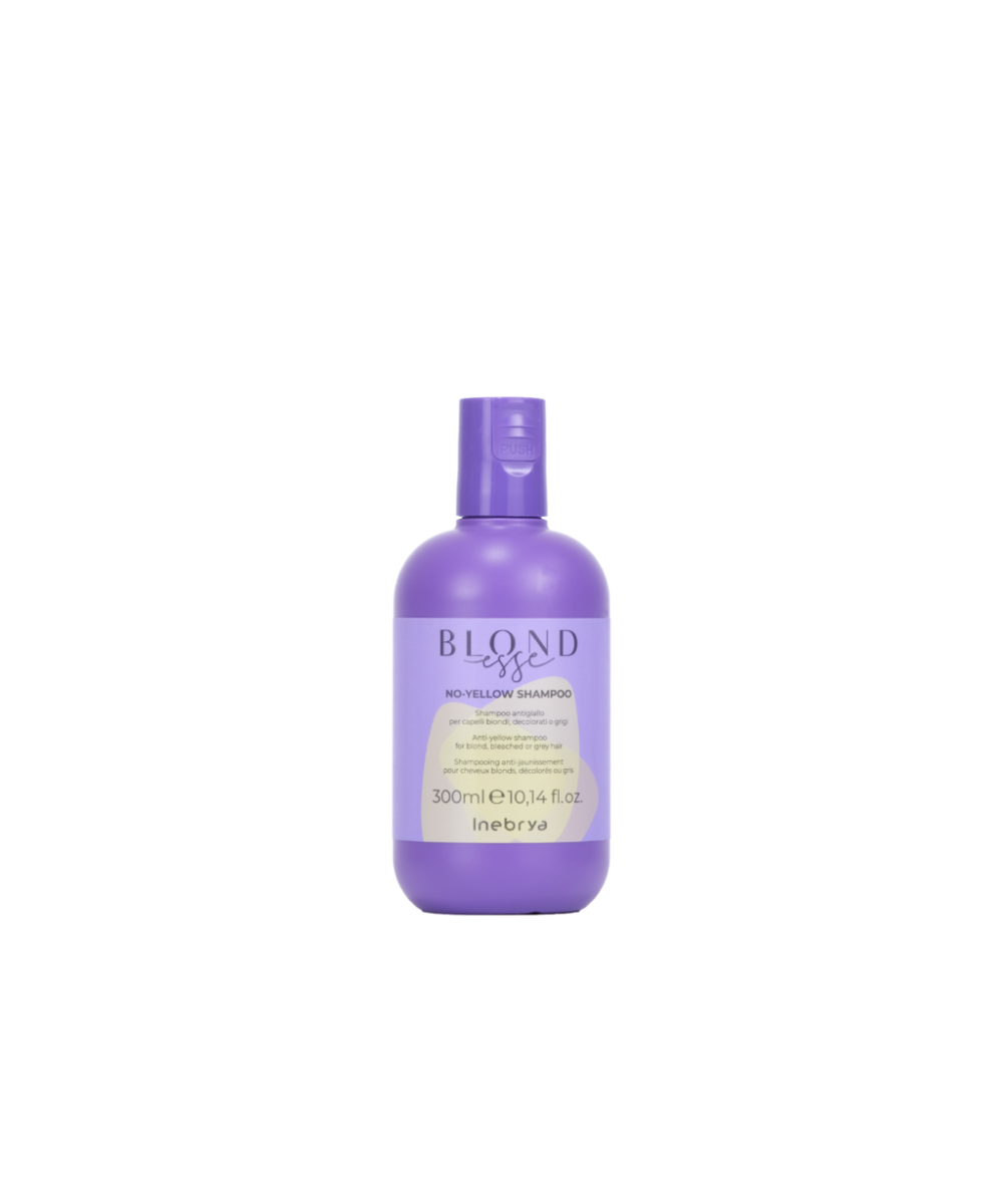 INEBRYA BLONDESSE  SHAMPOOING ANTI-JAUNISSEMENT POUR CHEVEUX BLONDS, DÉCOLORÉS OU GRIS 300 ML Produit pour cheveux