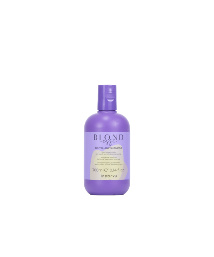 INEBRYA BLONDESSE  SHAMPOOING ANTI-JAUNISSEMENT POUR CHEVEUX BLONDS, DÉCOLORÉS OU GRIS 300 ML Produit pour cheveux