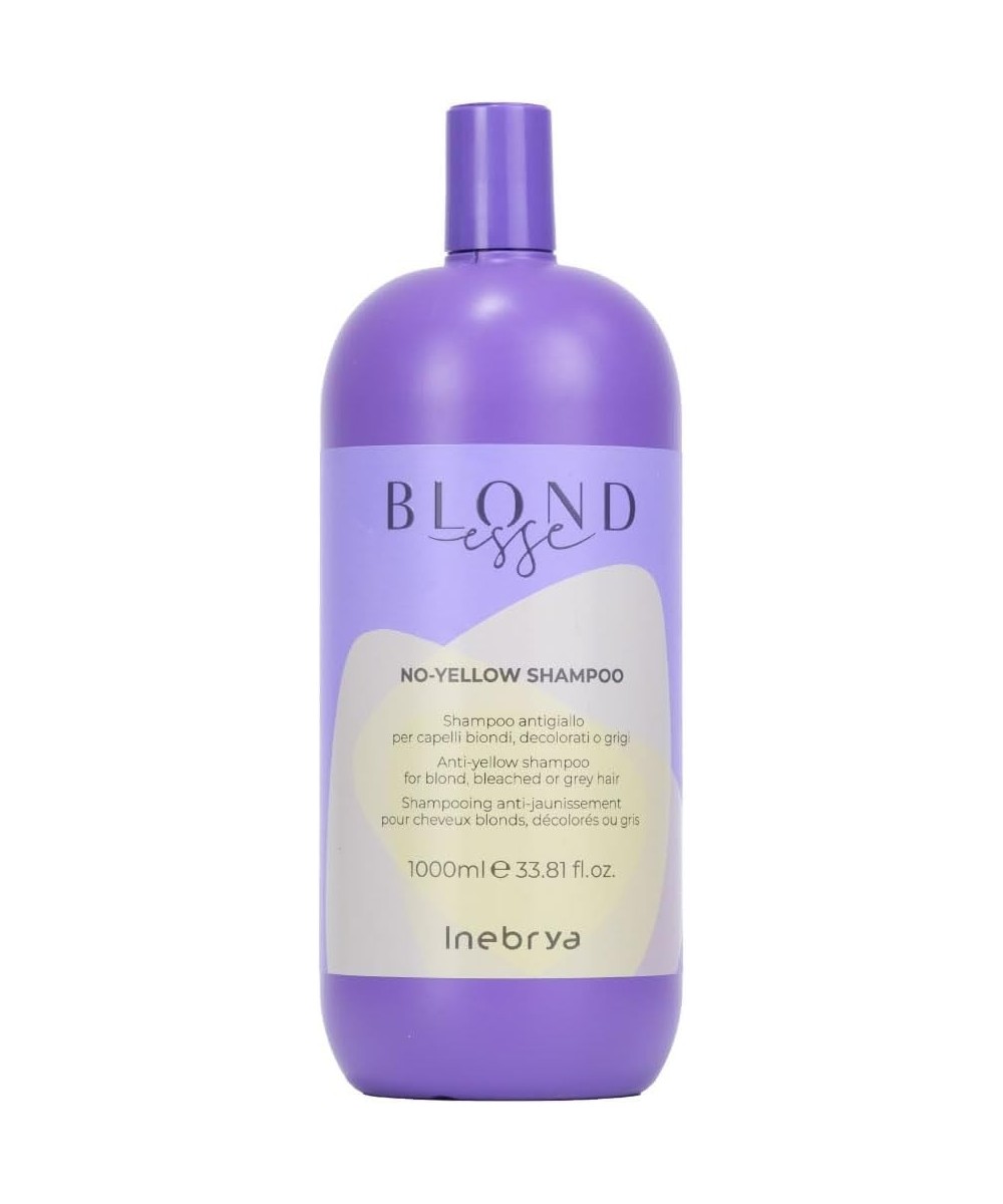 INEBRYA BLONDESSE  SHAMPOOING ANTI-JAUNISSEMENT POUR CHEVEUX BLONDS, DÉCOLORÉS OU GRIS 1000 ML Produit pour cheveux
