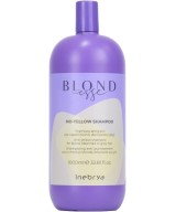 INEBRYA BLONDESSE  SHAMPOOING ANTI-JAUNISSEMENT POUR CHEVEUX BLONDS, DÉCOLORÉS OU GRIS 1000 ML Produit pour cheveux