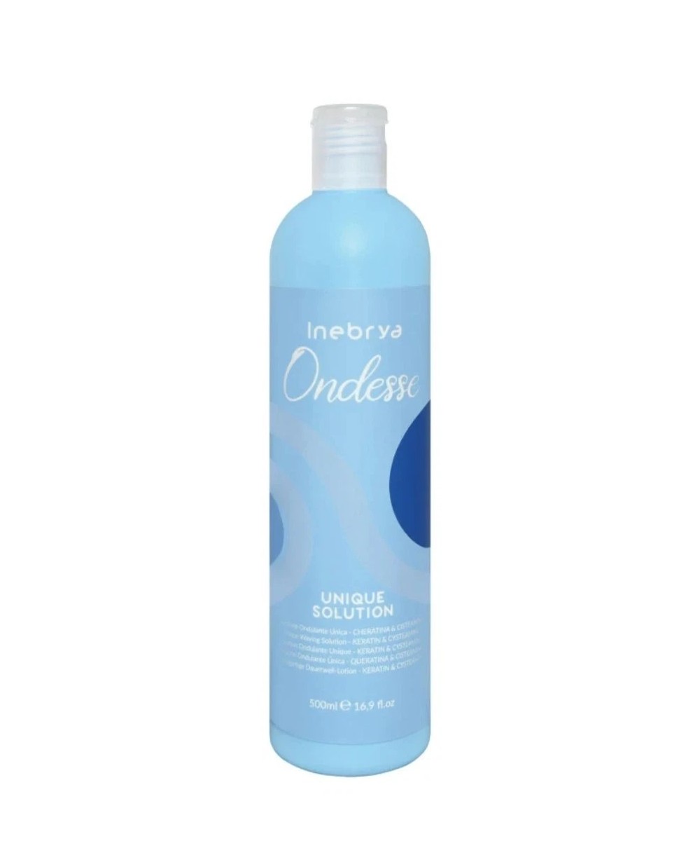 INEBRYA ONDESSE  SOLUTION ONDULANTE UNIQUE KERATINE & CYSTEAMINE 500 ML Produit pour cheveux