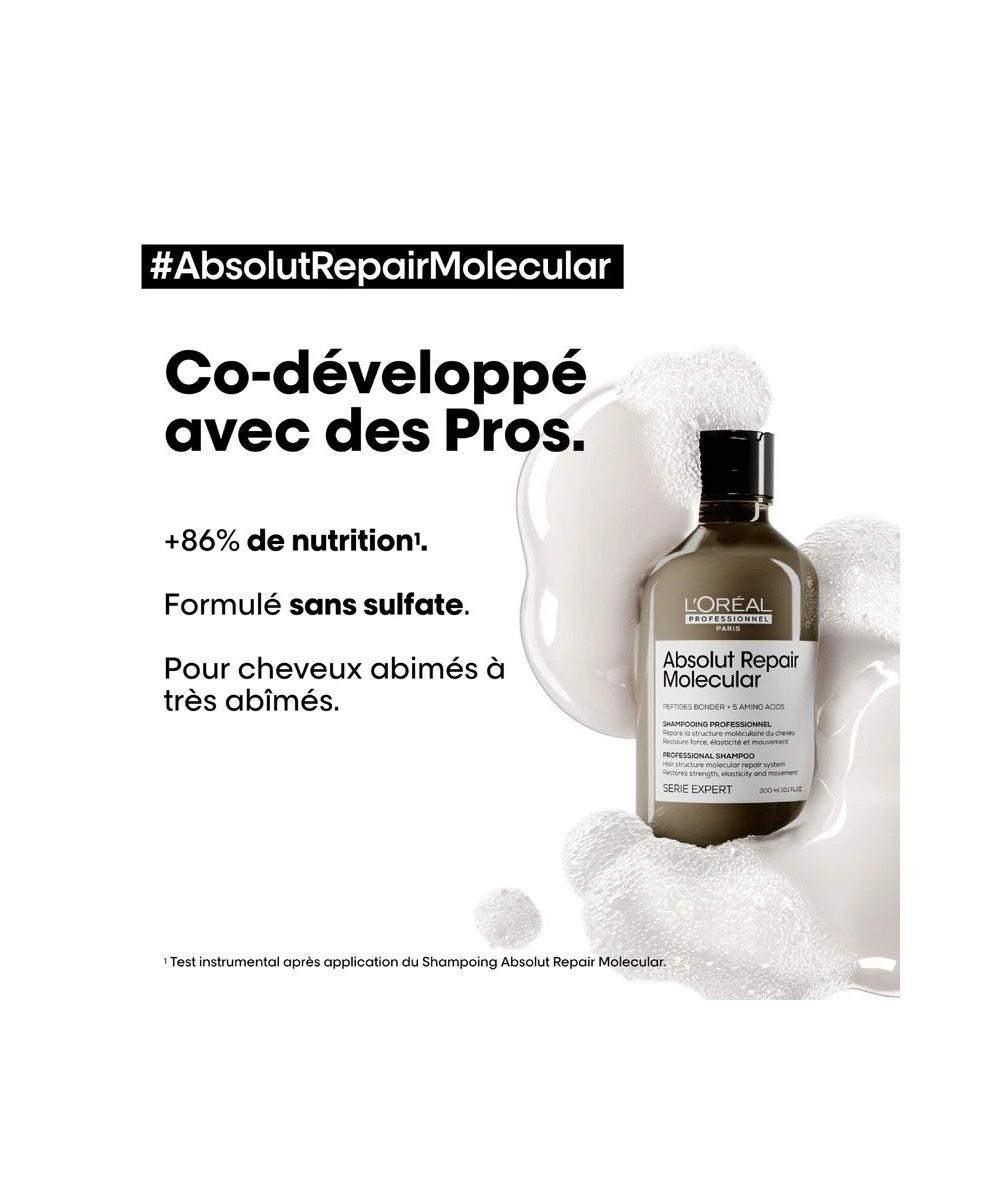 L'Oreal Absolut Repair Molecular Shampoing 300ml