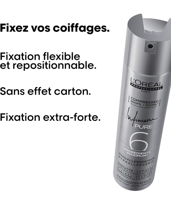 L'Oreal LAQUE INFINIUM CRISTAL FORTE 500ML