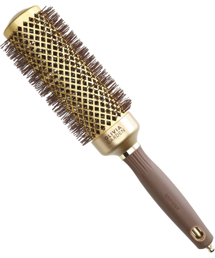 OLIVIA GARDEN BLOWOUT SPEED XL GOLD & BROWN 45mm