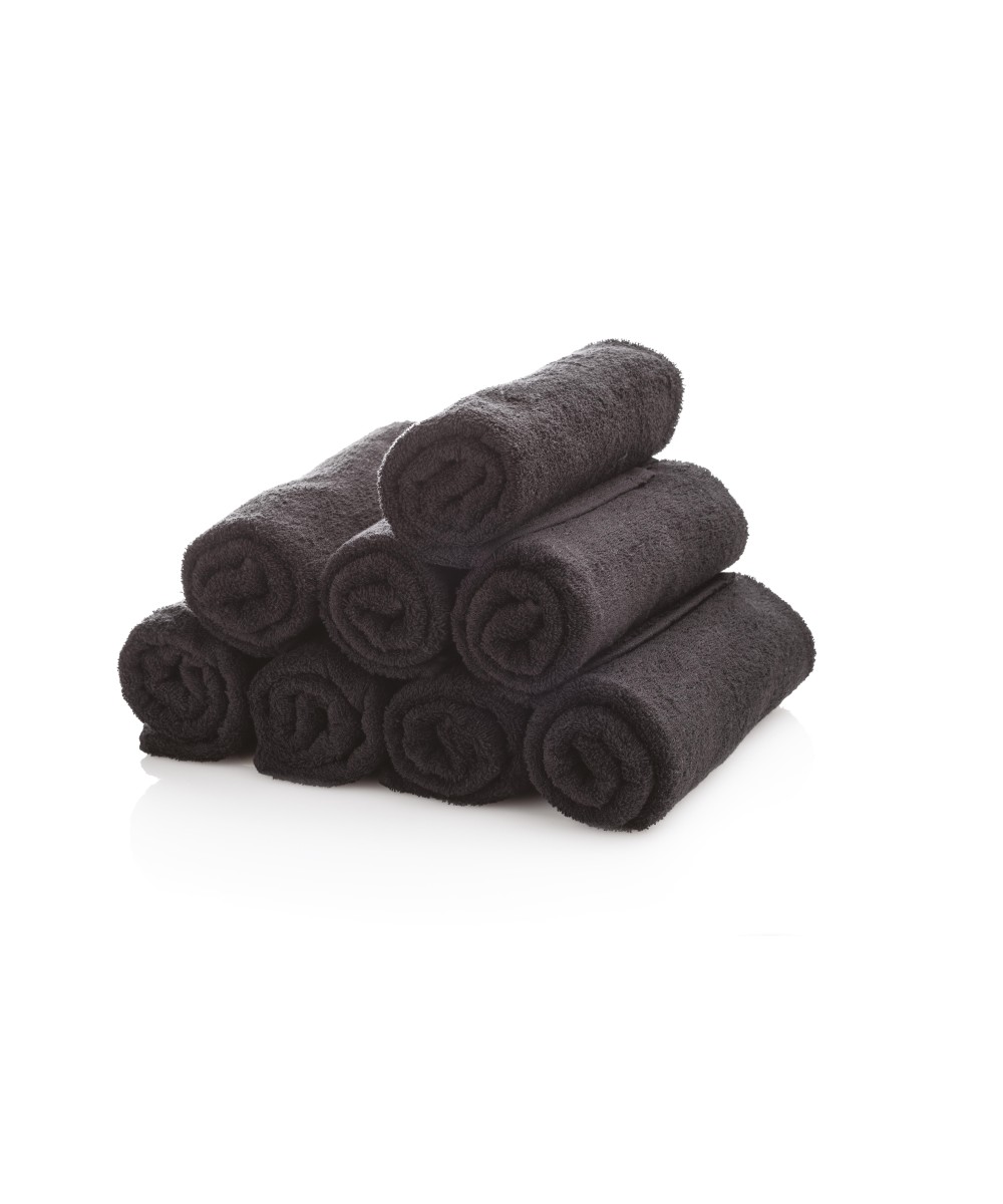 TEKNO QUALITY - SERVIETTE ÉPONGE - NOIR