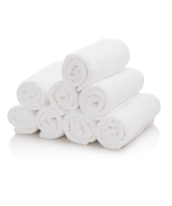 TEKNO QUALITY - SERVIETTE ÉPONGE - BLANC