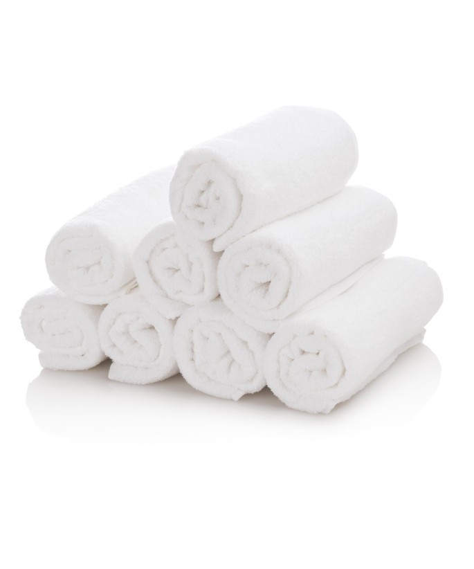 TEKNO QUALITY - SERVIETTE ÉPONGE - BLANC