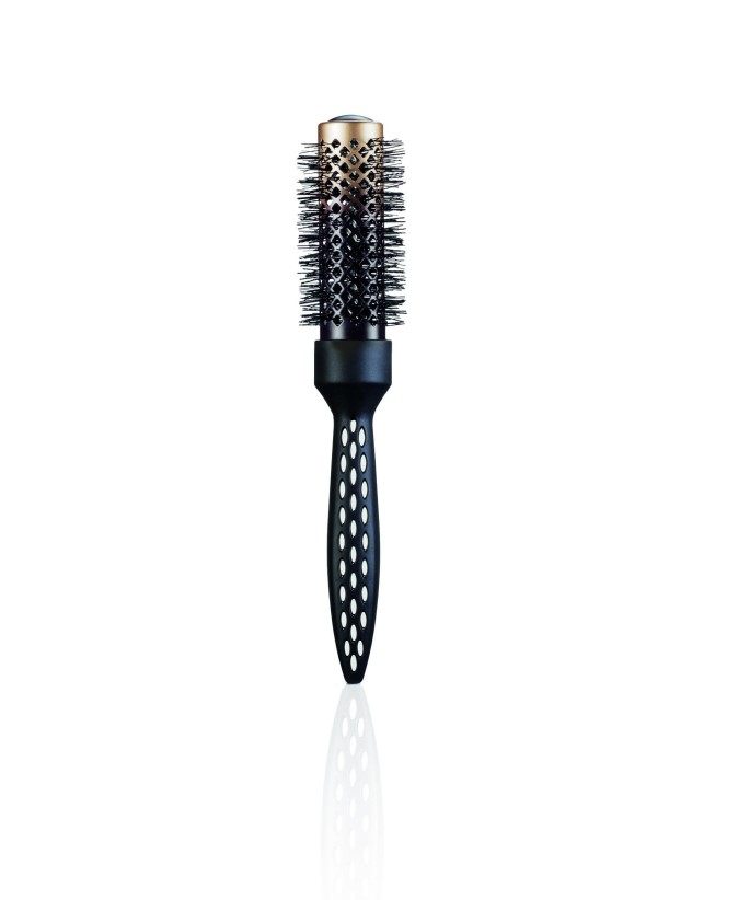 THERMACTIVE CARBON ARGAN CERAMIC - Brosse thermique en céramique et carbone infusée à l’huile d’argan Ø 32 mm